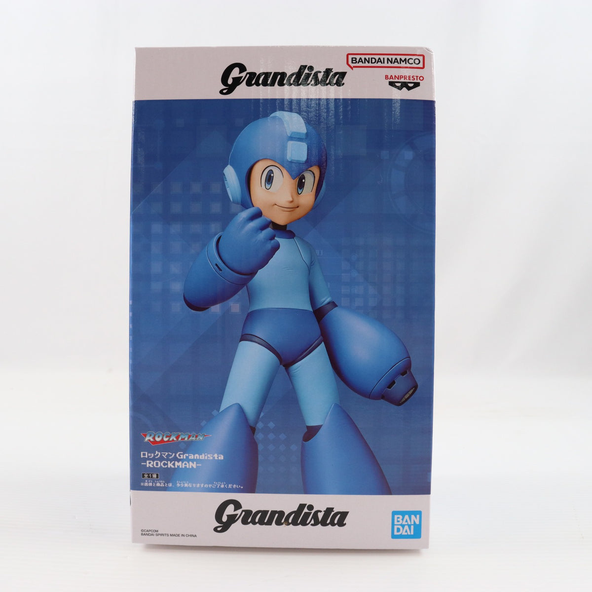 【中古即納】[FIG] ロックマン Grandista-ROCKMAN- フィギュア プライズ(2803892) バンプレスト(20260305)