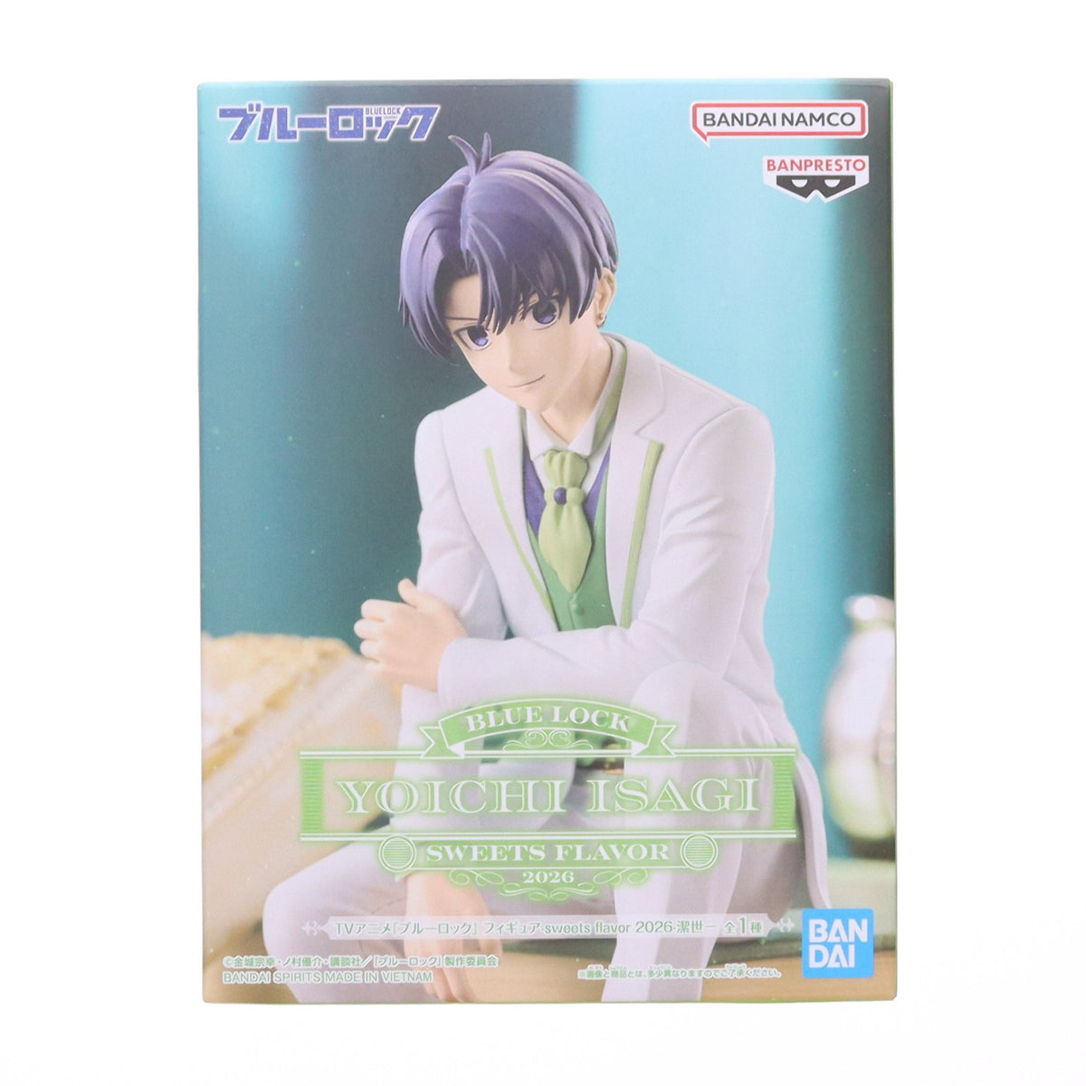 【中古即納】[FIG] 潔世一(いさぎよいち) ブルーロック フィギュア-sweets flavor 2026-潔世一 プライズ(2853192) バンプレスト(20260929)