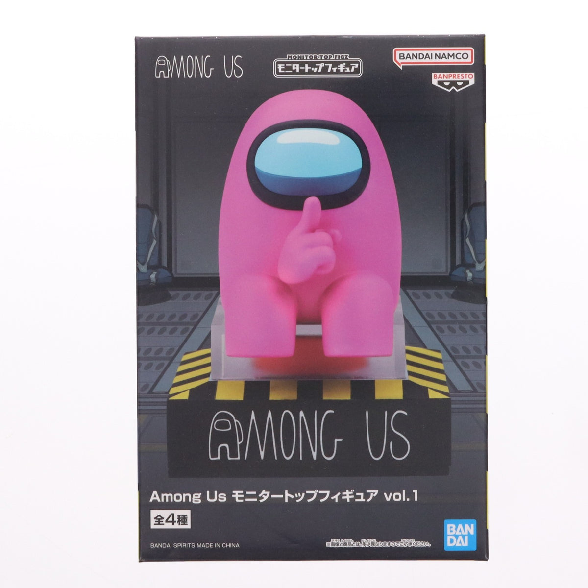 【中古即納】[FIG] ピンク Among Us(アモング アス) モニタートップフィギュアvol.1 プライズ(2798396) バンプレスト(20260512)