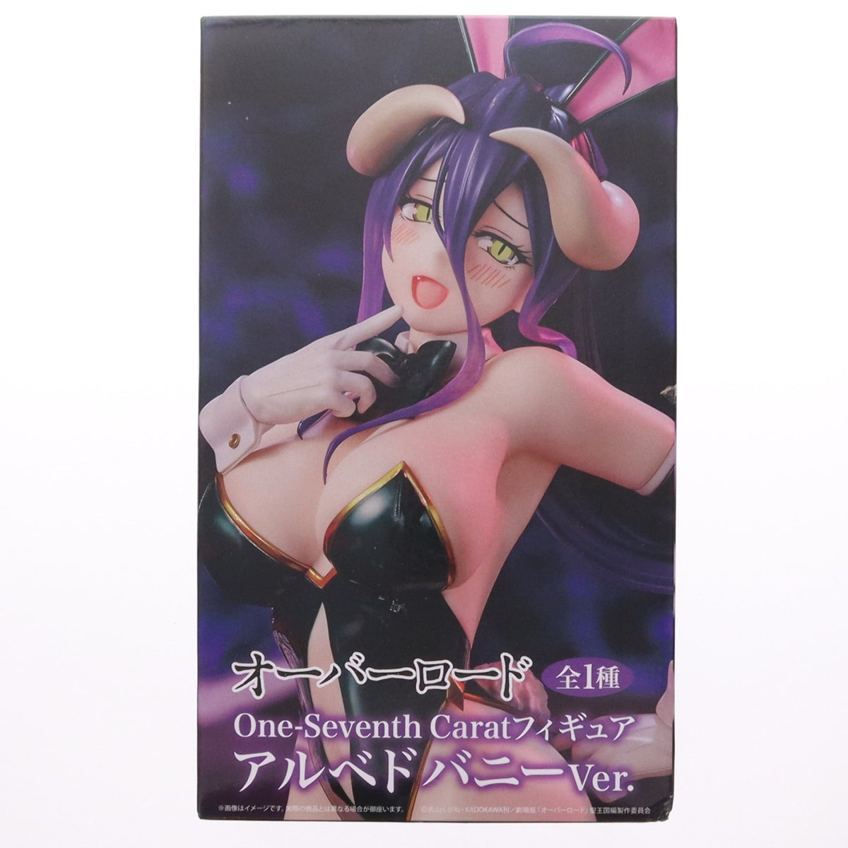 【中古即納】[FIG] アルベド バニーVer. オーバーロード One-Seventh Caratフィギュア プライズ(SS15975) システムサービス(20250916)