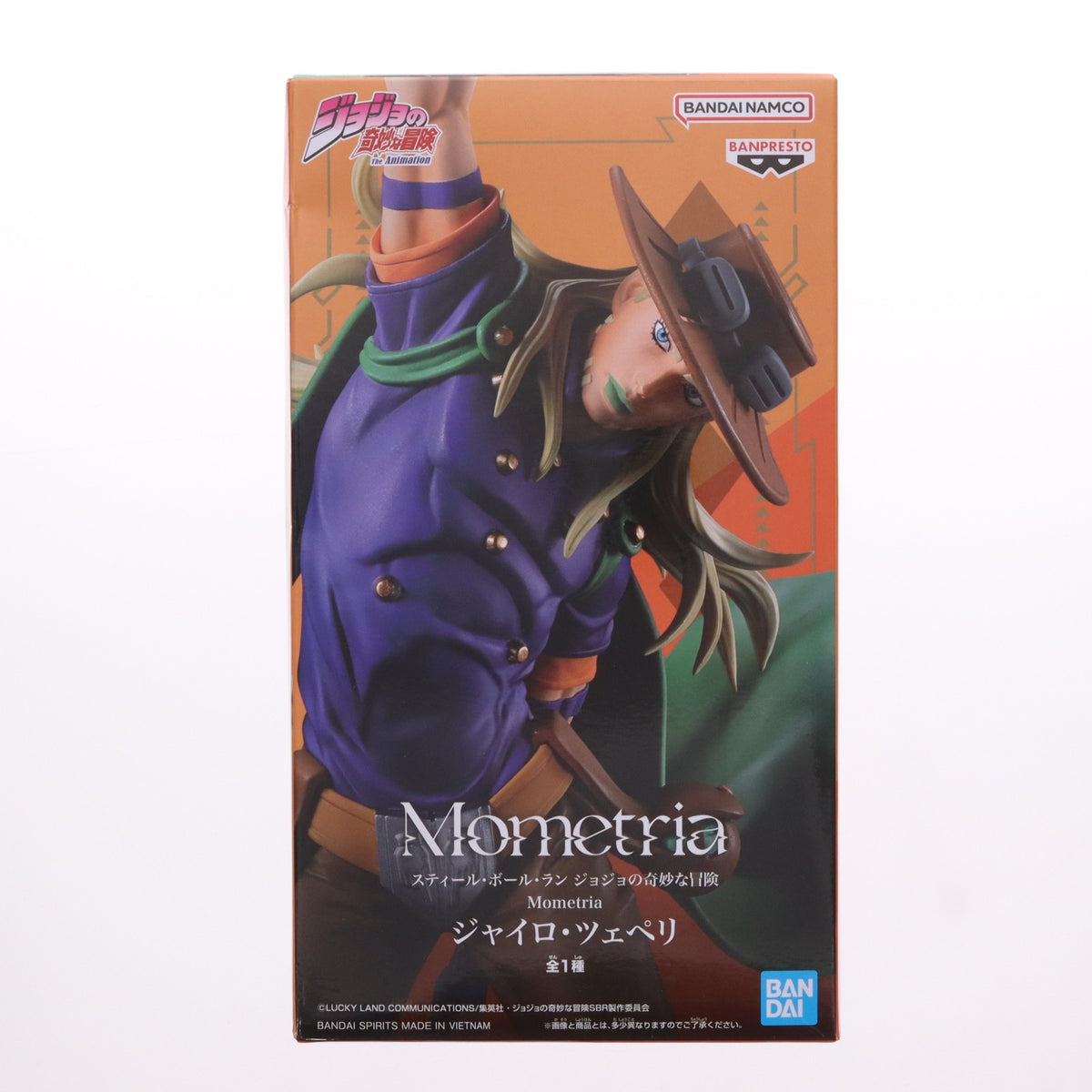 【中古即納】[FIG] ジャイロ・ツェペリ ジョジョの奇妙な冒険 第7部 スティール・ボール・ラン Mometria フィギュア プライズ(2834941) バンプレスト(20260625)
