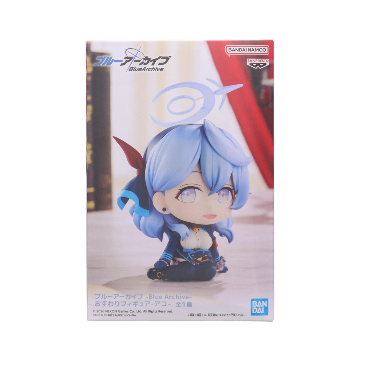 【中古即納】[FIG] 天雨アコ(あまうあこ) ブルーアーカイブ おすわりフィギュア-アコ- プライズ(2822576) バンプレスト(20261015)