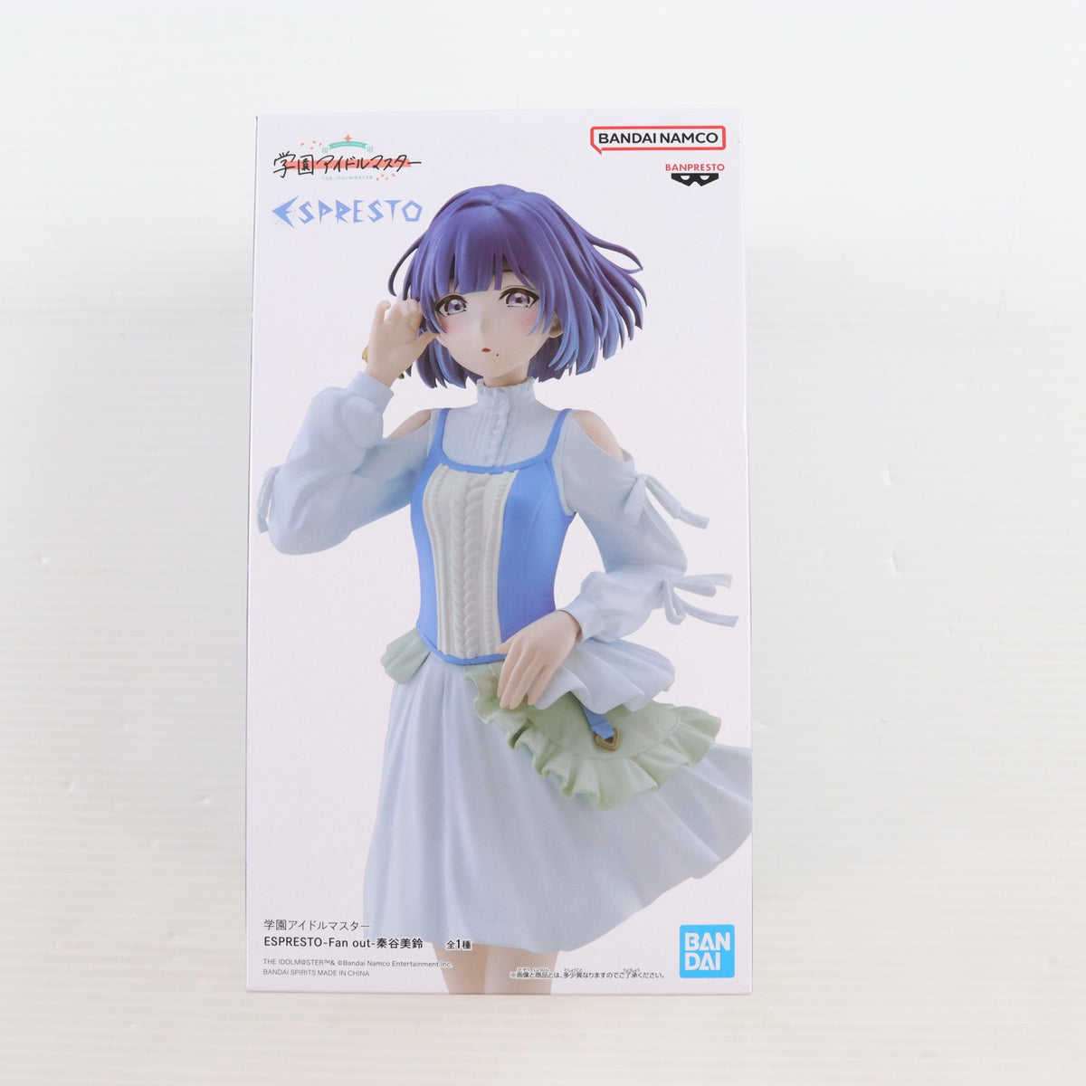 【中古即納】[FIG] 秦谷美鈴(はたやみすず) 学園アイドルマスター ESPRESTO-Fan out-秦谷美鈴 フィギュア プライズ(2822804) バンプレスト(20261008)