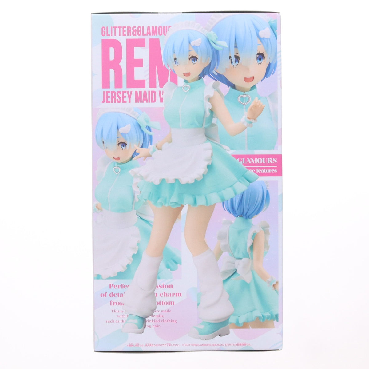 【中古即納】[FIG] レム Re:ゼロから始める異世界生活 GLITTER&GLAMOURS-REM-JERSEY Maid ver. フィギュア プライズ(2820899) バンプレスト(20260929)
