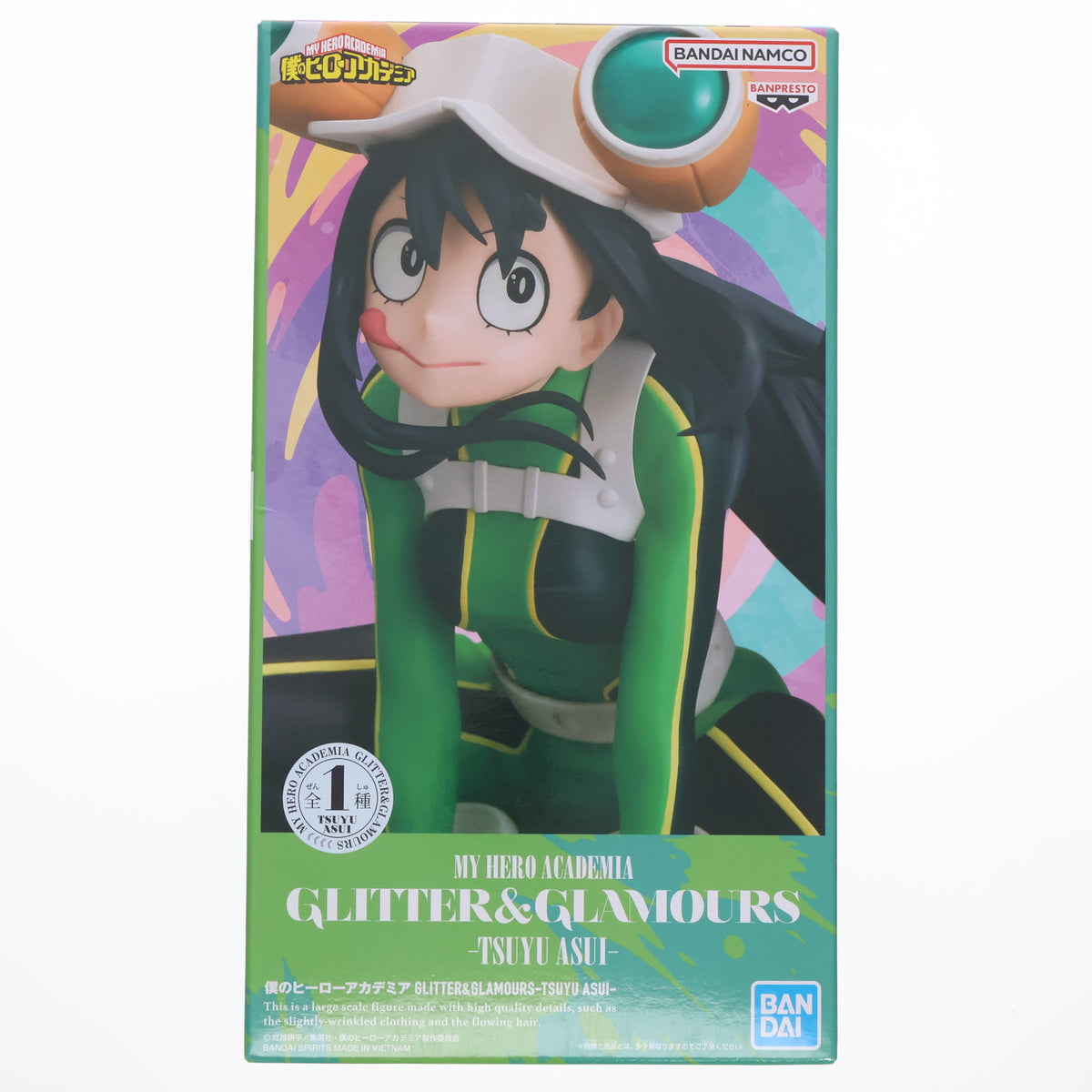【中古即納】[FIG] 蛙吹梅雨(あすいつゆ) 僕のヒーローアカデミア GLITTER&GLAMOURS-TSUYU ASUI- フィギュア プライズ(2785110) バンプレスト(20251023)