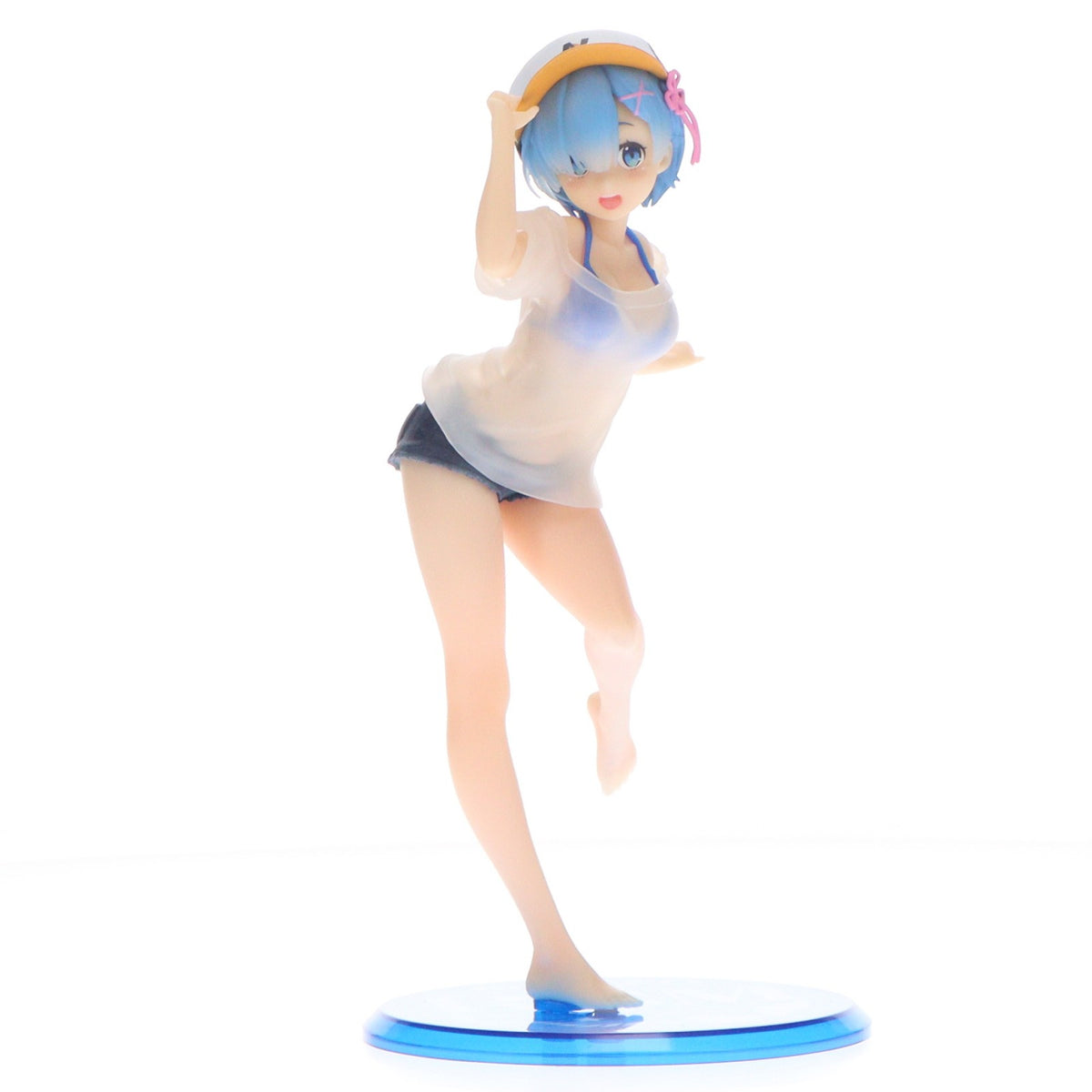 【中古即納】[FIG] レム Re:ゼロから始める異世界生活 Memory Snow プレシャスフィギュア レム～Tシャツ水着 ver.～ プライズ(451156500) タイトー(20190831)