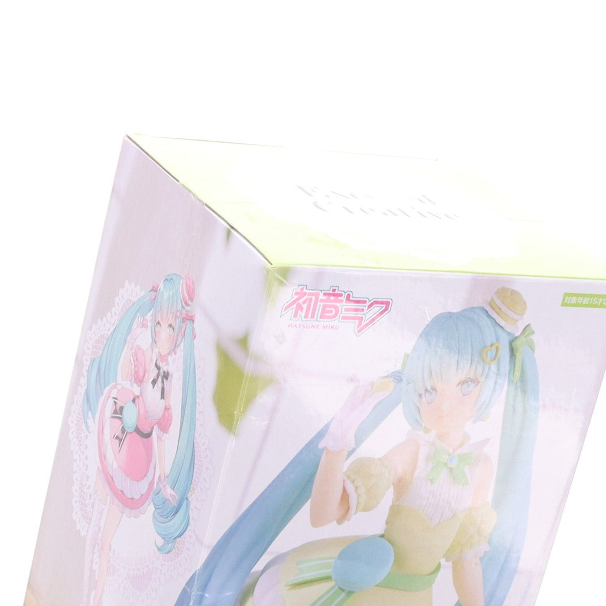 【中古即納】[FIG] 初音ミク キャラクター・ボーカル・シリーズ01 初音ミク Exc∞d Creative Figure SweetSweets-シトロンマカロンver.- フィギュア プライズ(AMU-PRZ16601) フリュー(20240420)
