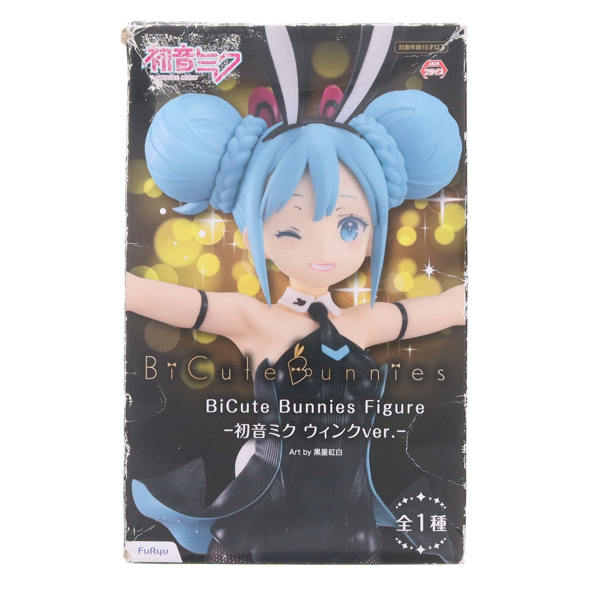 【中古即納】[FIG] 初音ミク BiCute Bunnies Figure -初音ミク ウィンクver.- キャラクター・ボーカル・シリーズ01 初音ミク フィギュア プライズ(AMU-PRZ13583) フリュー(20220731)