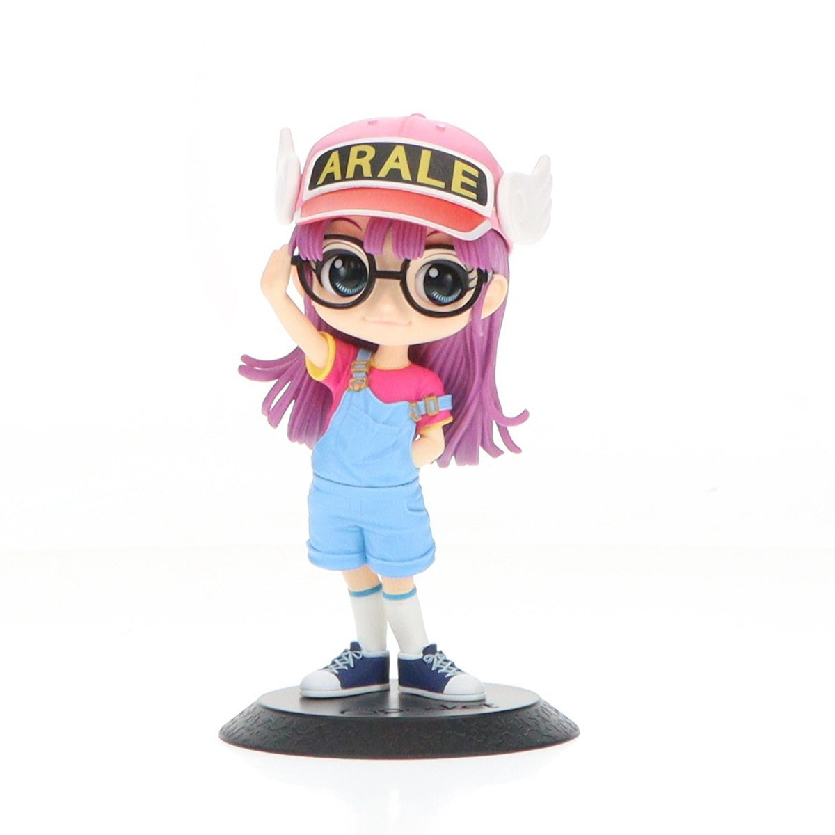 【中古即納】[FIG] 則巻アラレ A(紫) Q posket Dr.スランプ アラレちゃん フィギュア プライズ(39522) バンプレスト(20190710)