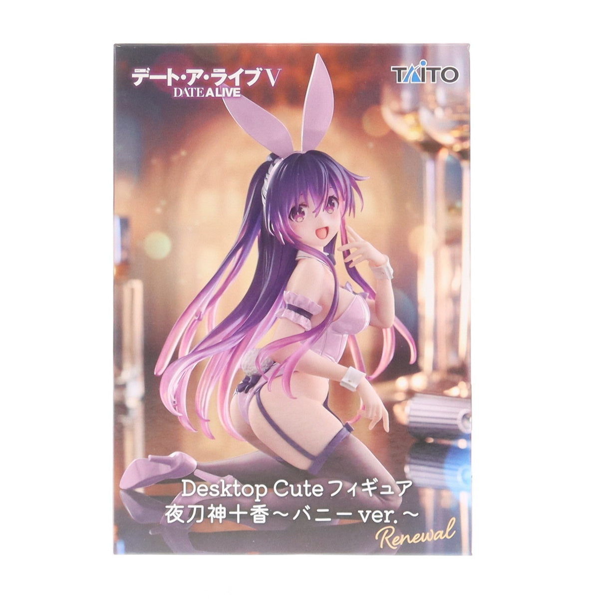 【中古即納】[FIG] 夜刀神十香(やとがみとおか) デート・ア・ライブV Desktop Cute フィギュア 夜刀神十香～バニーver.～Renewal プライズ(451998300) タイトー(20260215)