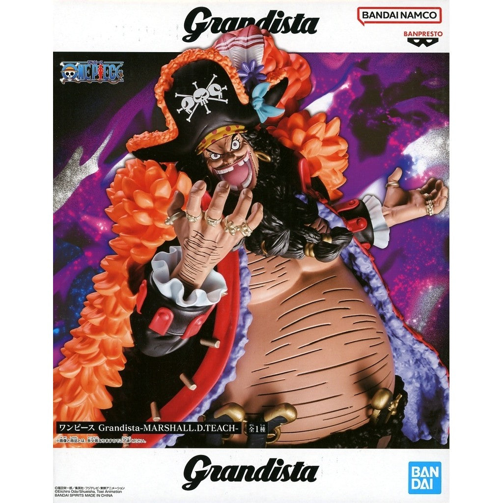 【中古即納】[FIG] マーシャル・D・ティーチ(黒ひげ) ワンピース Grandista-MARSHALL.D.TEACH ONE PIECE フィギュア プライズ(2834504) バンプレスト(20260804)