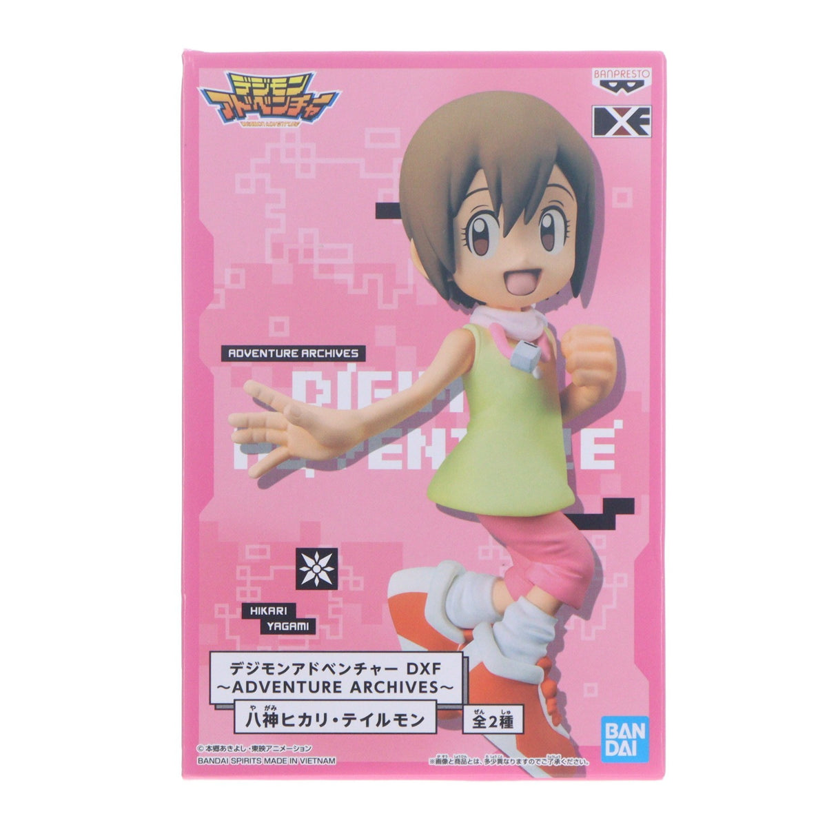 【中古即納】[FIG] 八神ヒカリ(やがみひかり) デジモンアドベンチャー DXF～ADVENTURE ARCHIVES～八神ヒカリ・テイルモン フィギュア プライズ(2582994) バンプレスト(20220831)