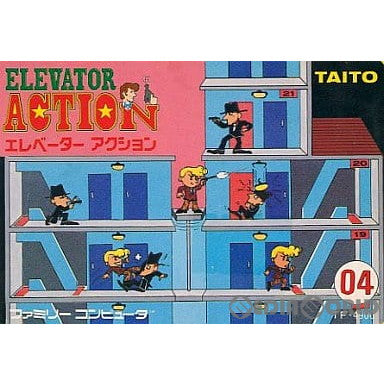 【中古即納】[FC]エレベーターアクション(ELEVATOR ACTION) タイトー (19850628)