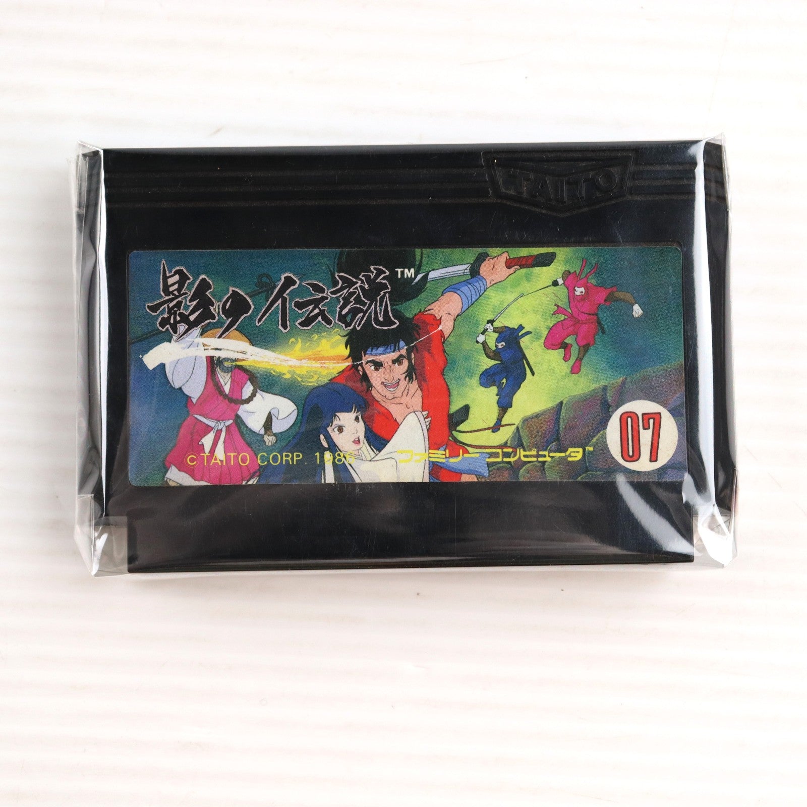 【中古即納】[表紙説明書なし][FC] 影の伝説(かげのでんせつ) タイトー(19860418)