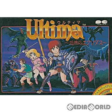 【中古即納】[お得品][表紙説明書なし][FC]Ultima(ウルティマ) ～恐怖のエクソダス～ ポニーキャニオン (19871009)