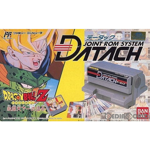 【中古即納】[お得品][表紙説明書なし][FC] データック ドラゴンボールZ 激闘天下一武闘会 バンダイ(19921229)