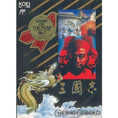 【中古即納】[お得品][表紙説明書なし][FC] 三國志(三国志) 光栄(19881030)