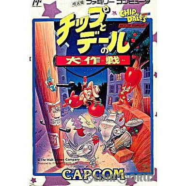 【中古即納】[お得品][表紙説明書なし][FC]チップとデールの大作戦(Chip'n Dale Rescue Rangers) カプコン (19900608)