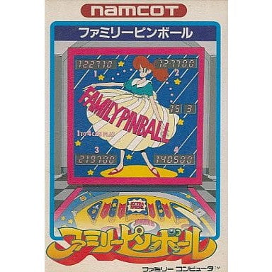 【中古即納】[お得品][表紙説明書なし][FC] FAMILY PINBALL(ファミリーピンボール) ナムコ(19890324)