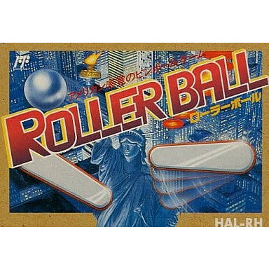 【中古即納】[お得品][表紙説明書なし][FC] ROLLER BALL(ローラーボール) HAL研究所(19881220)