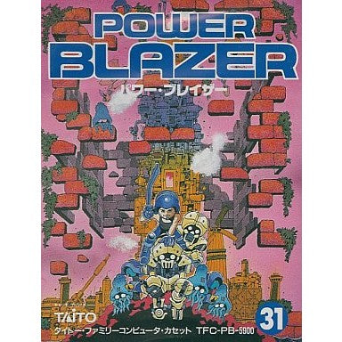 【中古即納】[お得品][表紙説明書なし][FC] POWER BLAZER(パワーブレイザー) タイトー(19900420)