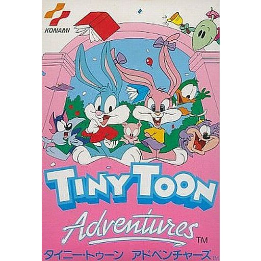 【中古即納】[お得品][表紙説明書なし][FC] TINY TOON Adventures(タイニー・トゥーン アドベンチャーズ) コナミ(19911220)