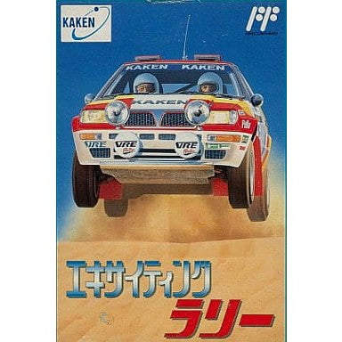 【中古即納】[お得品][表紙説明書なし][FC] エキサイティングラリー WORLD RALLY CHAMPION SHIP(ワールドラリーチャンピオンシップ) 科学技研(19920424)