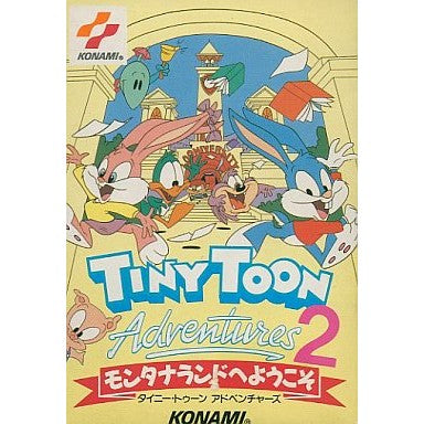【中古即納】[お得品][表紙説明書なし][FC] TINY TOON Adventures 2(タイニー・トゥーン アドベンチャーズ2) モンタナランドへようこそ コナミ(19921127)