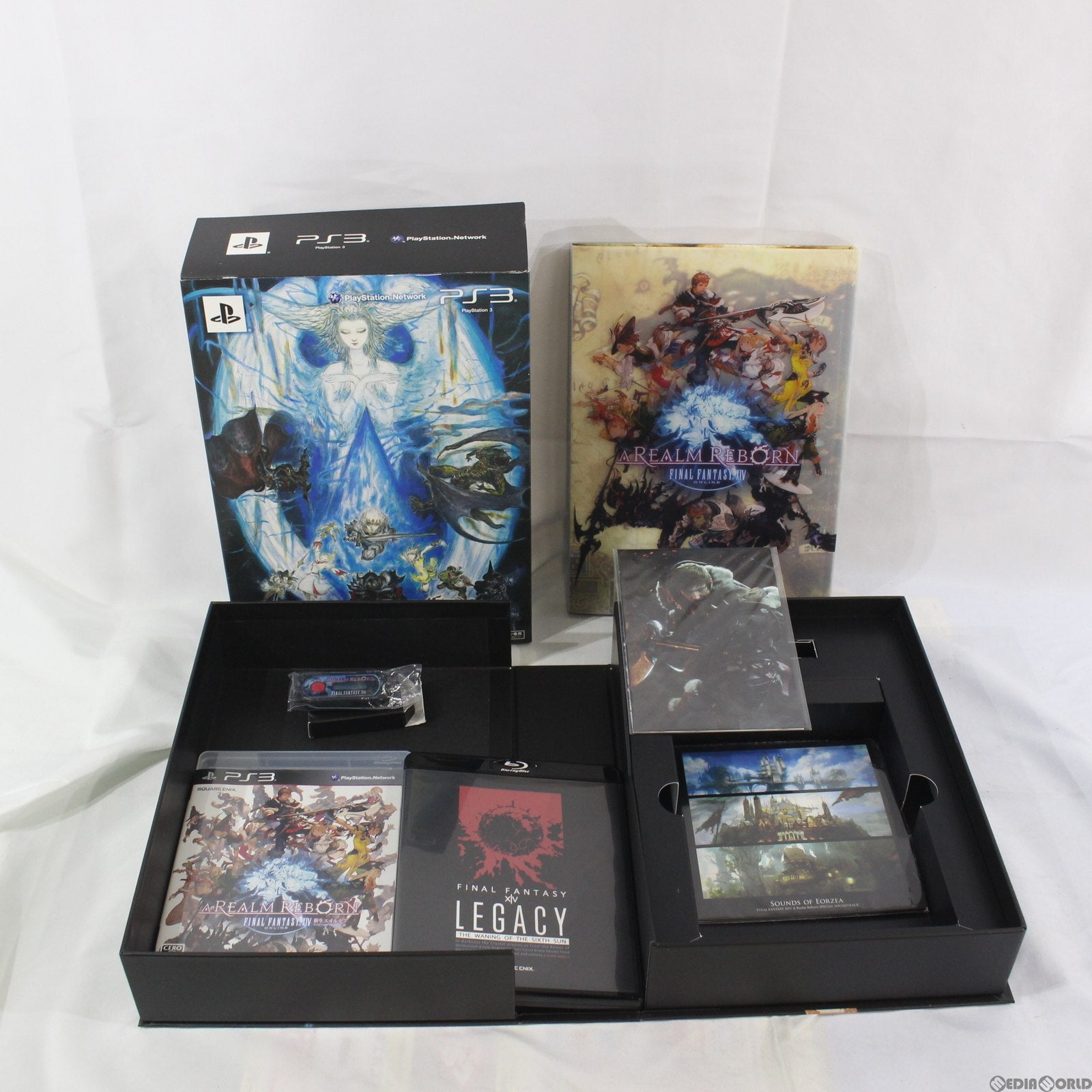 【中古即納】[訳あり][PS3](ゲームソフトプレイ不可) ファイナルファンタジーXIV:新生エオルゼア(FF14) コレクターズエディション(限定版)(20130827)