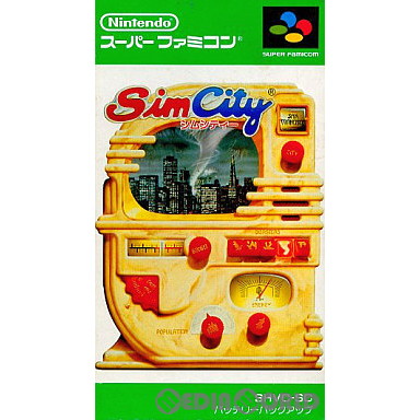 【中古即納】[箱説明書なし][SFC]シムシティー(Sim City)(19910426)