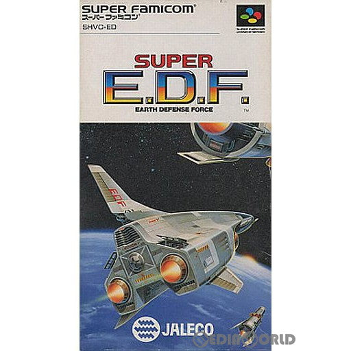 【中古即納】[箱説明書なし][SFC]スーパーE.D.F.(SUPER E.D.F.)(19911025)