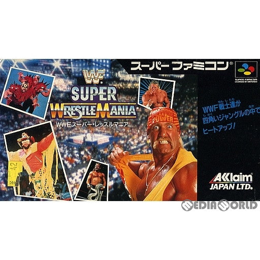 【中古即納】[SFC]WWFスーパーレッスルマニア(WWF Super WrestleMania) アクレイムジャパン (19920424)