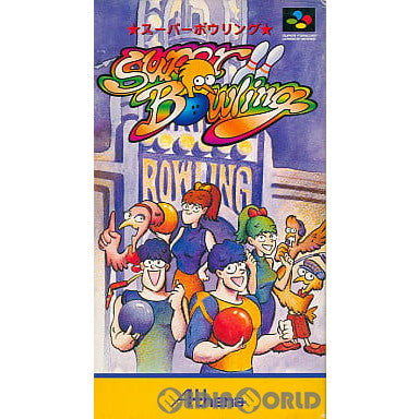 【中古即納】[お得品][箱説明書なし][SFC]スーパーボウリング(Super Bowling) アテナ (19920703)