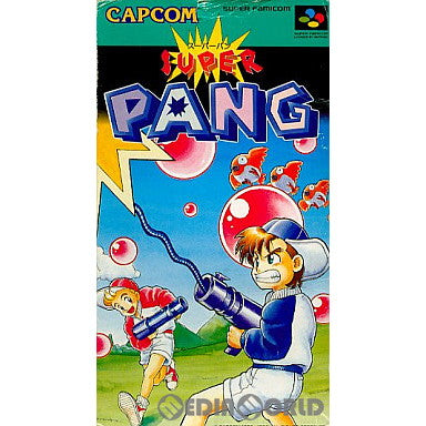 【中古即納】[SFC]スーパーパン(SUPER PANG) カプコン (19920807)