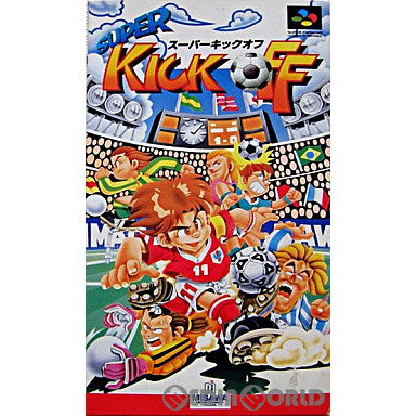【中古即納】[SFC]スーパーキックオフ(SUPER KICK OFF) ミサワエンターテインメント (19921222)