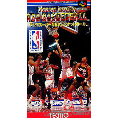 【中古即納】[箱説明書なし][SFC] TECMO SUPER NBA BASKETBALL(テクモスーパーNBAバスケットボール) (19921225)