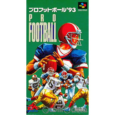 【中古即納】[SFC]プロフットボール'93(PRO FOOTBALL 93)(19930212)
