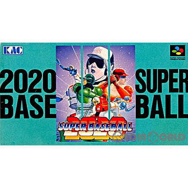 【中古即納】[お得品][箱説明書なし][SFC]2020年スーパーベースボール(2020 SUPER BASEBALL) ケイアミューズメントリース (19930312)