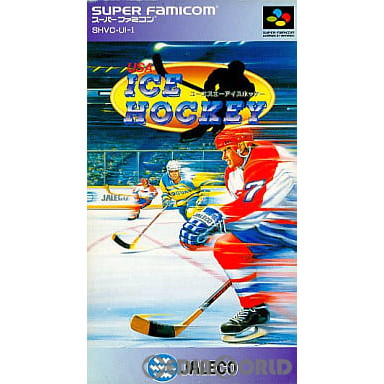 【中古即納】[SFC]USA ICE HOCKEY(ユーエスエーアイスホッケー) ジャレコ (19930319)