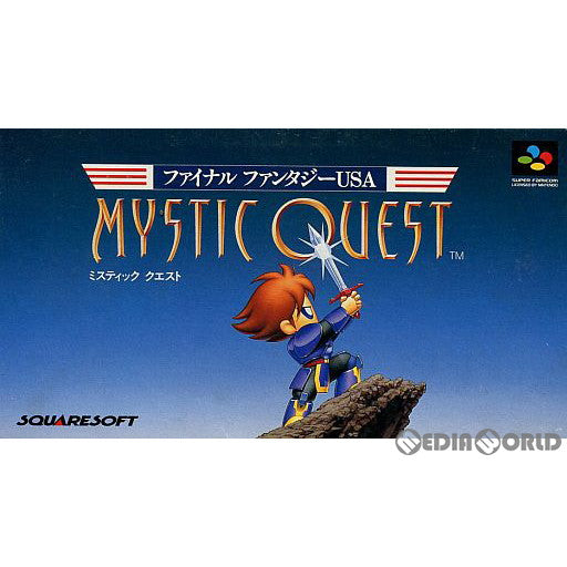 【中古即納】[SFC]ファイナルファンタジーUSA ミスティッククエスト(MYSTIC QUEST) スクウェア (19930910)