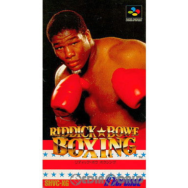 【中古即納】[お得品][箱説明書なし][SFC]RIDDICK BOWE BOXING(リディック ボウ ボクシング) マイクロネット (19931123)