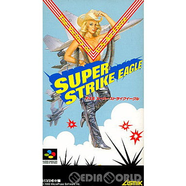 【中古即納】[SFC]F-15 スーパーストライクイーグル(Super Strike Eagle) アスミック・エース (19931126)