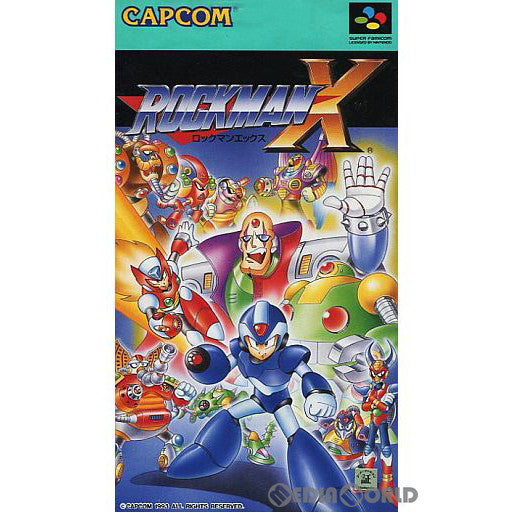 【中古即納】[SFC]ロックマンX カプコン (19931229)