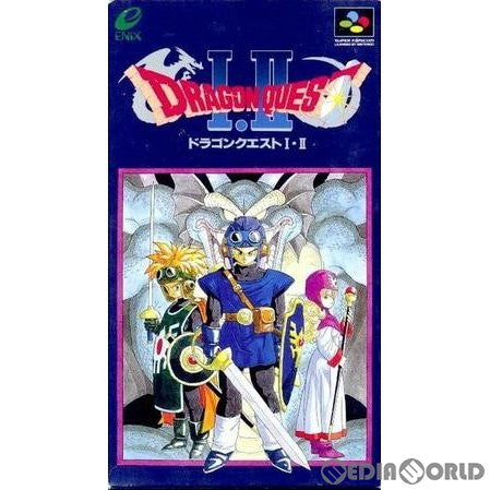 【中古即納】[SFC]ドラゴンクエストI・II(ドラゴンクエスト1・2) エニックス (19931218)