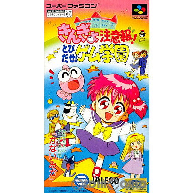 【中古即納】[お得品][箱説明書なし][SFC]きんぎょ注意報! とびだせ! ゲーム学園 ジャレコ (19940318)