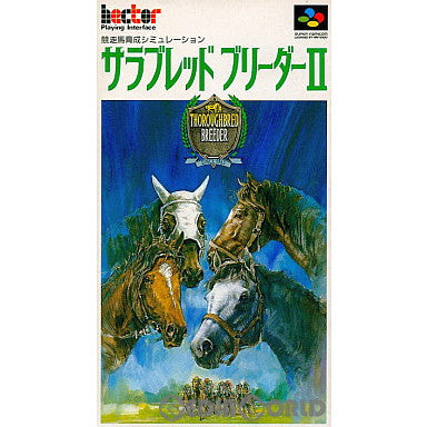 【中古即納】[SFC]サラブレッドブリーダーII(サラブレッドブリーダー2) ヘクト (19940608)