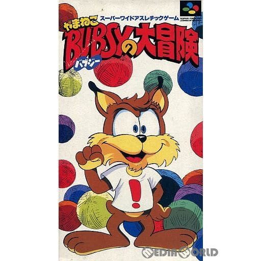 【中古即納】[お得品][箱説明書なし][SFC]やまねこバブジーの大冒険(Mountain cat Yamaneko babsy's big adventure) パック・イン・ビデオ (19940617)