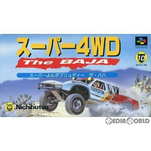 【中古即納】[お得品][箱説明書なし][SFC]スーパー4WD The BAJA 日本物産 (19940617)