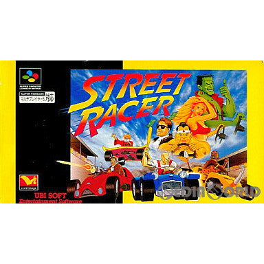 【中古即納】[SFC]ストリートレーサー(Street Racer) ユービーアイソフト (19941202)