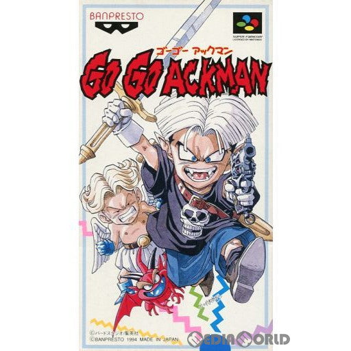 【中古即納】[箱説明書なし][SFC]GO GO ACKMAN(ゴーゴー アックマン)(19941223)